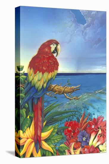 Parrot Dice-Scott Westmoreland-Stretched Canvas