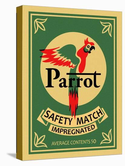 Parrot Safety Matches-Mark Rogan-Stretched Canvas
