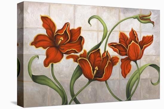 Parrot Tulips-John Zaccheo-Premier Image Canvas