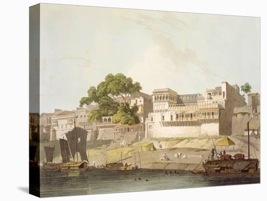 Part of City of Patna, on River Ganges, from 'Oriental Scenery: Twenty Four Views in Hindoostan'-Thomas Daniell-Premier Image Canvas