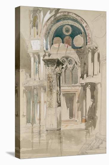 Part of Saint Mark's Basilica-John Ruskin-Premier Image Canvas