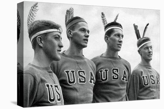 Part of the American Gold Medal-Winning Rowing Eight, Berlin Olympics, 1936-null-Premier Image Canvas