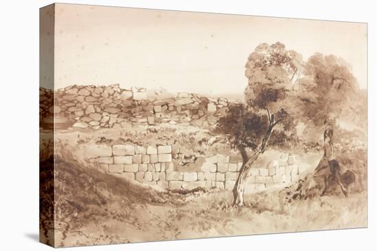 Part of the Eastern Rampart of Birdoswald-Charles Richardson-Premier Image Canvas