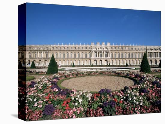 Parterre Du Midi and the Chateau of Versailles, Unesco World Heritage Site, Ile De France, France-Guy Thouvenin-Premier Image Canvas