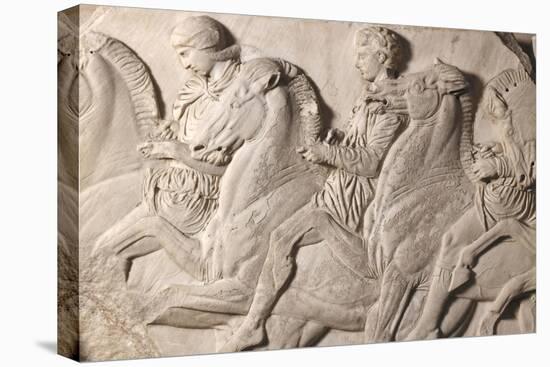 Parthenon Frieze, Detail-null-Stretched Canvas