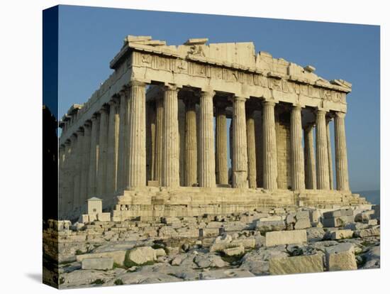 Parthenon, the Acropolis, UNESCO World Heritage Site, Athens, Greece, Europe-James Green-Premier Image Canvas