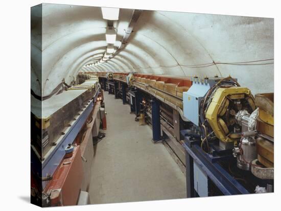 Particle Accelerator Tunnel, Cern, Geneva, 20th Century-null-Premier Image Canvas