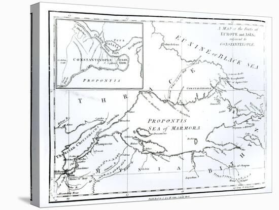 Parts of Europe and Asia Adjacent to Constantinople, c.1808-null-Premier Image Canvas