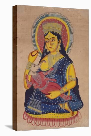 Parvati Nursing Ganesha, India-null-Premier Image Canvas