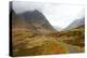 Pass of Glencoe - Overcast Day. Scotland's Highland. Spring-A_nella-Premier Image Canvas