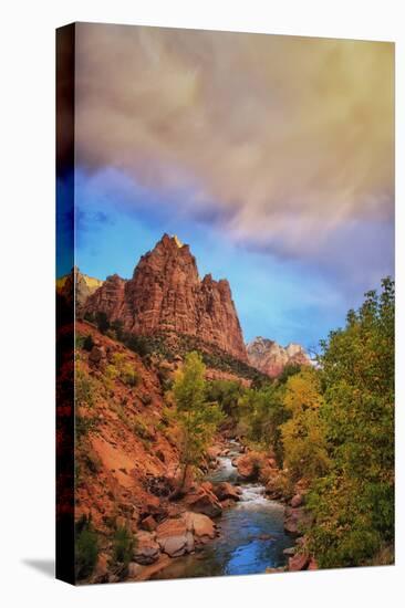 Passing Storm, Zion Canyon, Southern Utah-Vincent James-Premier Image Canvas