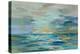 Pastel Blue Sea-Silvia Vassileva-Stretched Canvas