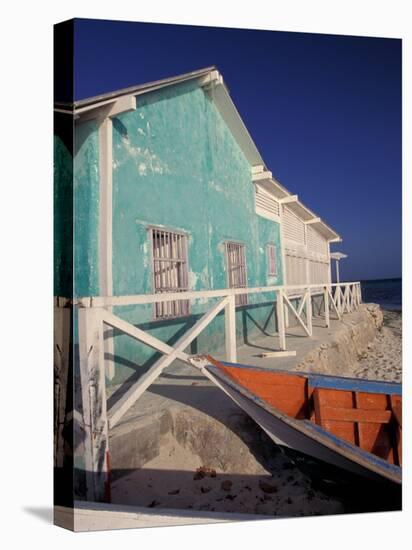 Pastel Building, Gran Roques, Los Roques, Venezuela-Stuart Westmoreland-Premier Image Canvas