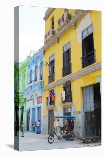 Pastel Buildings Near City Center, Havana, Cuba-Bill Bachmann-Premier Image Canvas