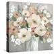 Pastel Poppies-Carol Robinson-Stretched Canvas