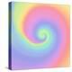 Pastel Rainbow Swirl-Art Licensing Studio-Premier Image Canvas