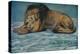 'Pastel Study of a Lion', c1900-John MacAllan Swan-Premier Image Canvas