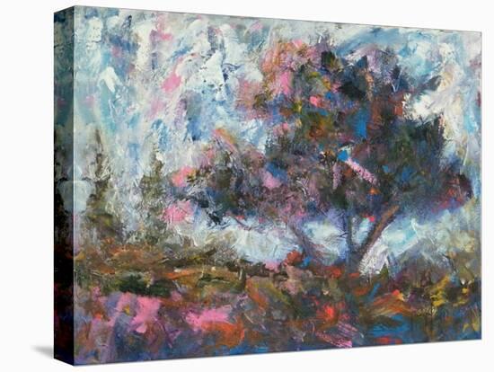 Pastel Tree II-Joseph Marshal Foster-Stretched Canvas