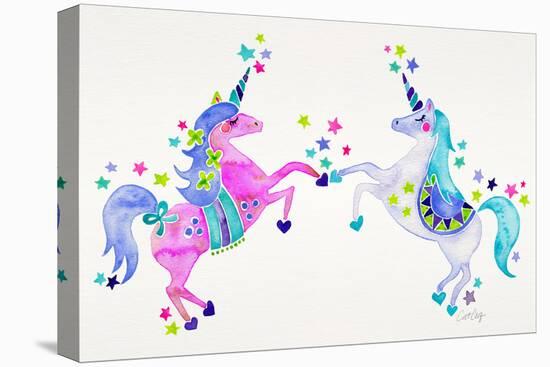 Pastel Unicorns-Cat Coquillette-Premier Image Canvas