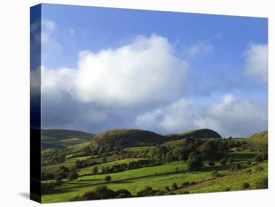 Pastoral Countyside And Hill Farm Near Leean Mountain, County Leitrim. Ireland-null-Premier Image Canvas