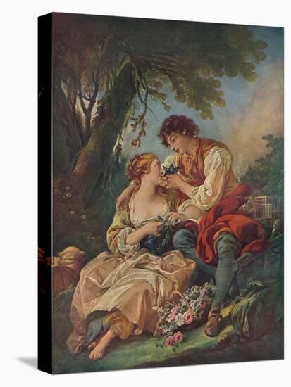 'Pastoral Subject', 18th century-Francois Boucher-Premier Image Canvas