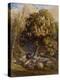 Pastoral with a Horse Chestnut Tree, C.1830-31 (Watercolour and Bodycolour)-Samuel Palmer-Premier Image Canvas