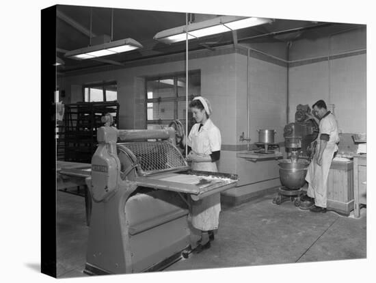 Pastry Making for Meat Pies, Rawmarsh, South Yorkshire, 1955-Michael Walters-Premier Image Canvas