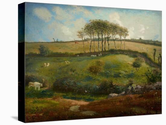 Pasture Near Cherbourg (Normandy), 1871-2-Jean-Francois Millet-Premier Image Canvas