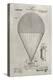 Patent--Hot Air Balloon-Alicia Ludwig-Stretched Canvas