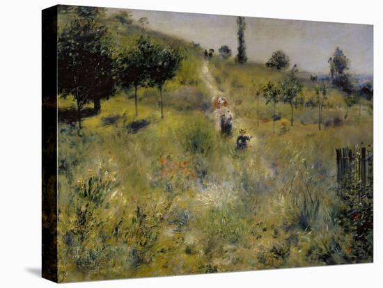 Path Leading Through Tall Grass-Pierre-Auguste Renoir-Premier Image Canvas