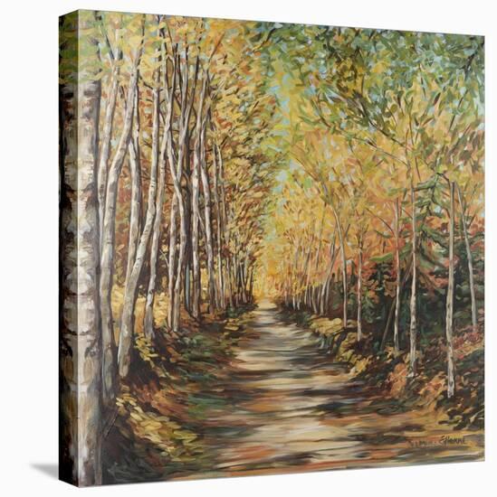 Path of Trees-Suzanne Etienne-Stretched Canvas