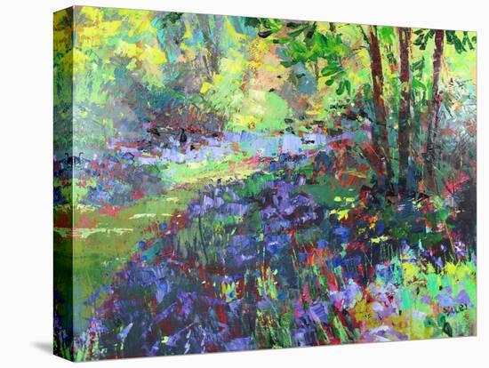 Path Through the Bluebells-Sylvia Paul-Premier Image Canvas