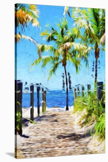 Path to the Beach III - In the Style of Oil Painting-Philippe Hugonnard-Stretched Canvas