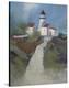 Path to the Lighthouse-Albert Swayhoover-Stretched Canvas