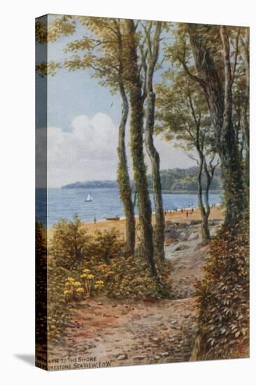 Path to the Shore, Sea View, Isle of Wight-Alfred Robert Quinton-Premier Image Canvas