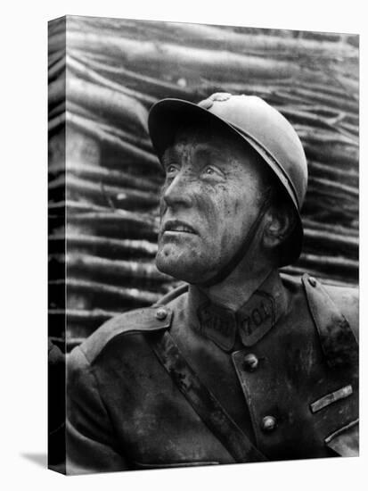 Paths of Glory, Kirk Douglas, 1957-null-Stretched Canvas