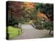 Pathway and Stone Bridge at the Japanese Garden, Seattle, Washington, USA-Jamie & Judy Wild-Premier Image Canvas