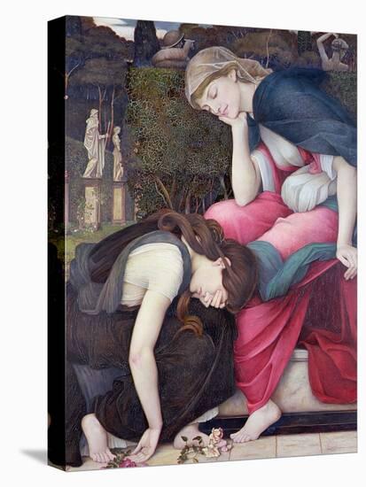 Patience on a Monument Smiling at Grief, Exh. 1884-John Roddam Spencer Stanhope-Premier Image Canvas