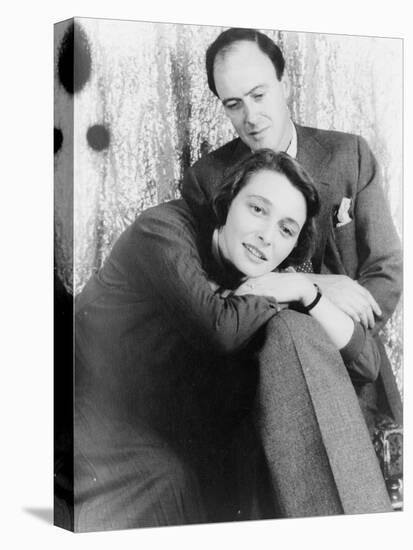 Patricia Neal with Roald Dahl, 1954-Carl Van Vechten-Premier Image Canvas