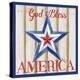 Patriotic Barn Star II-Paul Brent-Stretched Canvas