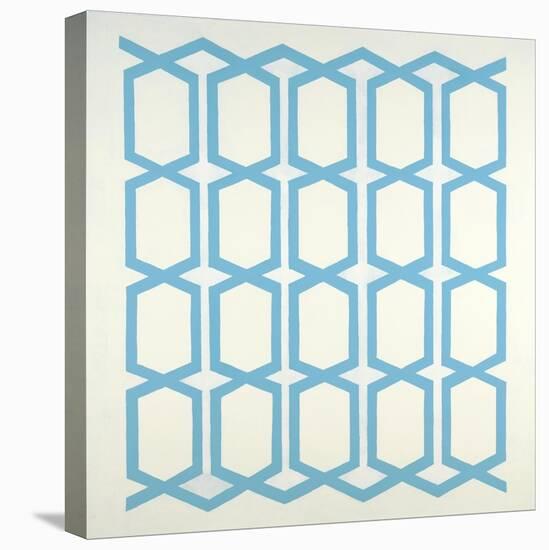 Pattern Blue-Randy Hibberd-Stretched Canvas