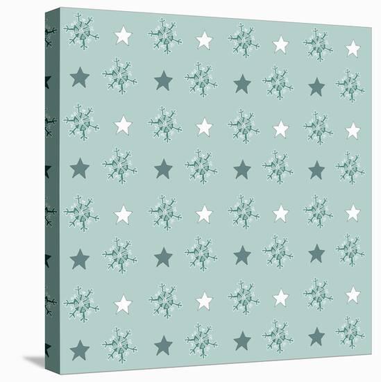 Pattern Flakes&Stars-Effie Zafiropoulou-Premier Image Canvas