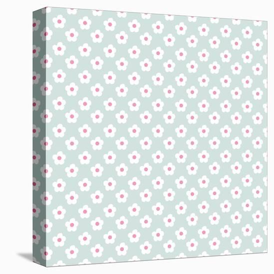 Pattern Snow Daisies-Effie Zafiropoulou-Premier Image Canvas