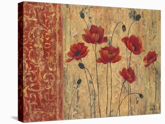 Patterned Anemone-Sandra Smith-Stretched Canvas