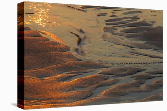 Patterns in the Sand at Coast Guard Beach in the Cape Cod National Seashore-Jerry and Marcy Monkman-Premier Image Canvas