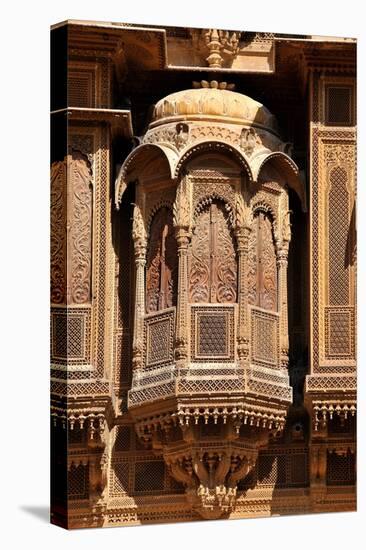 Patwa Havelis, Renowned Private Mansion in Jaisalmer, Rajasthan, India, Asia-Godong-Premier Image Canvas