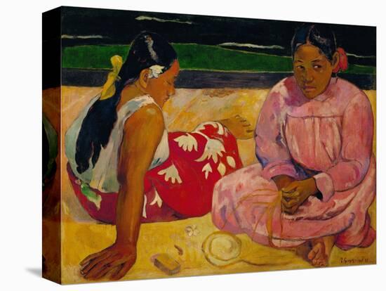 Paul Gauguin / Tahitian Women on the Beach, 1891-Paul Gauguin-Premier Image Canvas