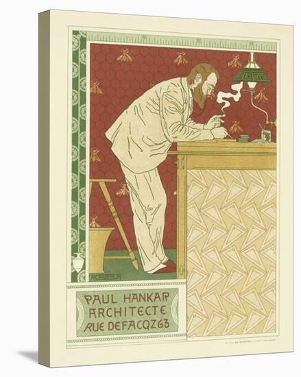 Paul Hankar Architecte-Adolphe Crespin-Stretched Canvas