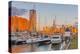 Paulus Hook, Morris Canal Basin, Liberty Landing Marina-Alan Copson-Premier Image Canvas