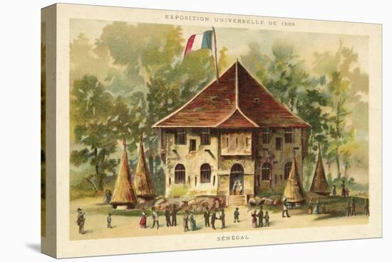 Pavilion of Senegal, Exposition Universelle 1889, Paris-null-Premier Image Canvas
